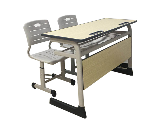 Desks and chairs