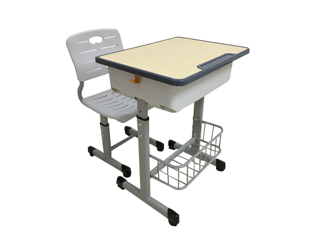 Desks and chairs